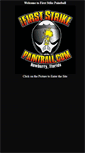 Mobile Screenshot of firststrikepaintball.com